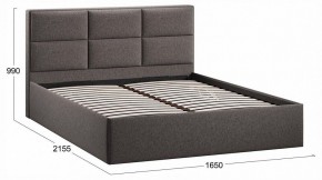 Кровать двуспальная Стелла с ПМ Тип 1 в Покачах - pokachi.ok-mebel.com | фото 4