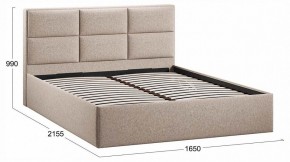 Кровать двуспальная Стелла с ПМ Тип 1 в Покачах - pokachi.ok-mebel.com | фото 4