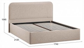 Кровать двуспальная Тиффани с ПМ Тип 1 в Покачах - pokachi.ok-mebel.com | фото 3