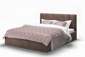 Кровать Элен 1400*2000 Rock 05 (коричневый) в Покачах - pokachi.ok-mebel.com | фото