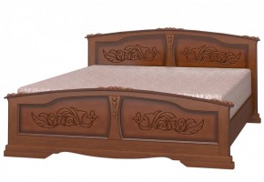 ЕЛЕНА Кровать из массива 1800 (Орех) в Покачах - pokachi.ok-mebel.com | фото