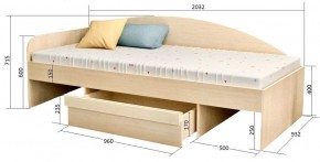 Кровать Изгиб в Покачах - pokachi.ok-mebel.com | фото 2