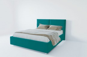 Кровать Корсика с ПМ 800 (велюр бирюзовый) в Покачах - pokachi.ok-mebel.com | фото 2