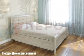 Кровать КР-1033 с мягким изголовьем в Покачах - pokachi.ok-mebel.com | фото 1