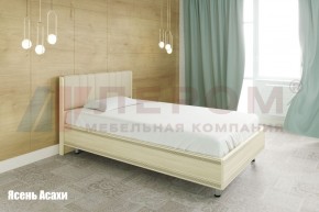 Кровать КР-2011 с мягким изголовьем в Покачах - pokachi.ok-mebel.com | фото