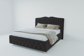 Кровать Нягань с ПМ 1200 (экокожа кольт ч) в Покачах - pokachi.ok-mebel.com | фото 2