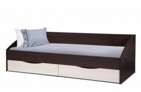 Кровать одинарная "Фея - 3" симметричная New (2000Х900) венге/вудлайн кремовый в Покачах - pokachi.ok-mebel.com | фото 1