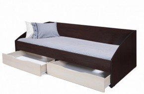 Кровать одинарная "Фея - 3" симметричная New (2000Х900) венге/вудлайн кремовый в Покачах - pokachi.ok-mebel.com | фото 2