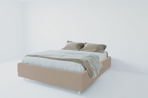 Кровать Подиум с ПМ 1200 (велюр серый) в Покачах - pokachi.ok-mebel.com | фото 1