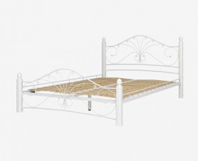 Кровать "Фортуна 1" КМД 2.01 Белая (1200*2000) (ножки-белые) с коваными элементами в Покачах - pokachi.ok-mebel.com | фото 2
