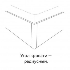 Кровать "Сандра" БЕЗ основания 1600х2000 в Покачах - pokachi.ok-mebel.com | фото 3