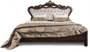 Кровать с мягким изголовьем Афина 1800 (караваджо) ламели в Покачах - pokachi.ok-mebel.com | фото