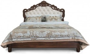 Кровать с мягким изголовьем "Патрисия", ламели (1800) караваджо в Покачах - pokachi.ok-mebel.com | фото