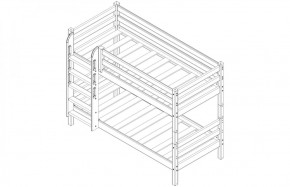 Кровать Сонечка 2-х ярусная (модульная) в Покачах - pokachi.ok-mebel.com | фото 7