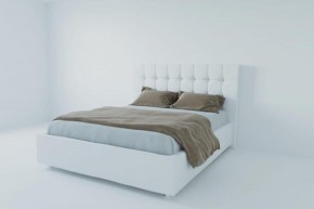 Кровать Венеция без основания 1800 (экокожа белая) в Покачах - pokachi.ok-mebel.com | фото