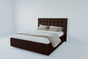 Кровать Венеция без основания 900 (экокожа коричневая) в Покачах - pokachi.ok-mebel.com | фото