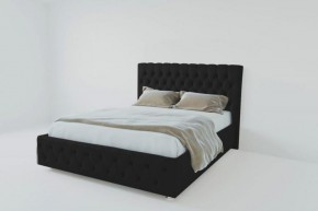 Кровать Версаль 1600 без основания (экокожа кольт ч) в Покачах - pokachi.ok-mebel.com | фото