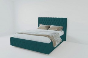 Кровать Версаль 800 без основания (велюр бирюзовый) в Покачах - pokachi.ok-mebel.com | фото