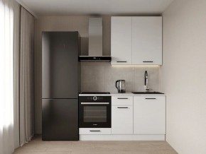 Кухонный гарнитур Белый Глянец 1600 h950 (Стол. 26мм) в Покачах - pokachi.ok-mebel.com | фото