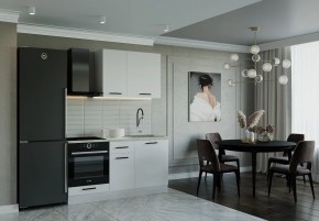 Кухонный гарнитур Белый Глянец 1600 (Стол. 26мм) в Покачах - pokachi.ok-mebel.com | фото