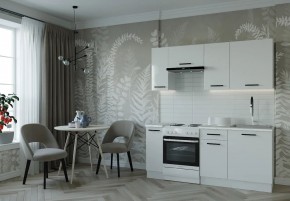Кухонный гарнитур Белый Глянец 1800 (Стол. 26мм) в Покачах - pokachi.ok-mebel.com | фото