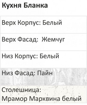 Кухонный гарнитур Бланка 2000 (Стол. 26мм) в Покачах - pokachi.ok-mebel.com | фото 3