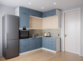 Кухонный гарнитур Фьюжн 2200*1700 (Стол. 26мм) в Покачах - pokachi.ok-mebel.com | фото