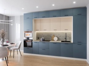 Кухонный гарнитур Фьюжн 3400 (Стол. 38мм) в Покачах - pokachi.ok-mebel.com | фото