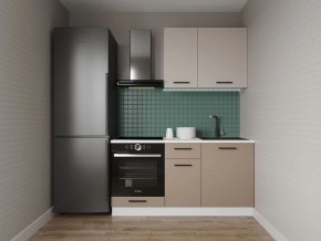 Кухонный гарнитур Каппучино 1600 (Стол. 38мм) в Покачах - pokachi.ok-mebel.com | фото