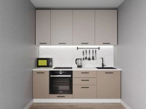 Кухонный гарнитур Каппучино 2200 (Стол. 38мм) в Покачах - pokachi.ok-mebel.com | фото