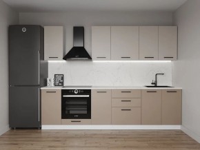 Кухонный гарнитур Каппучино 2800 (Стол. 38мм) в Покачах - pokachi.ok-mebel.com | фото