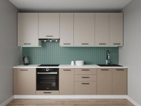 Кухонный гарнитур Каппучино 3000 h950 (Стол. 38мм) в Покачах - pokachi.ok-mebel.com | фото
