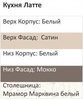 Кухонный гарнитур Латте 1200 (Стол. 26мм) в Покачах - pokachi.ok-mebel.com | фото 3