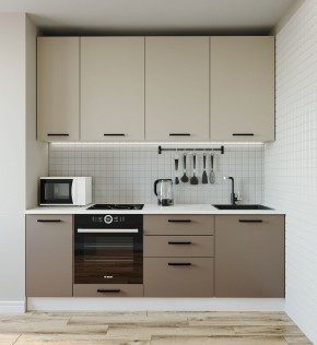 Кухонный гарнитур Латте 2200 (Стол. 26мм) в Покачах - pokachi.ok-mebel.com | фото