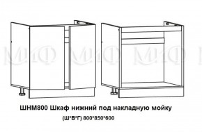 ЛИЗА-2 Кухонный гарнитур 1,6 Белый глянец холодный в Покачах - pokachi.ok-mebel.com | фото 6