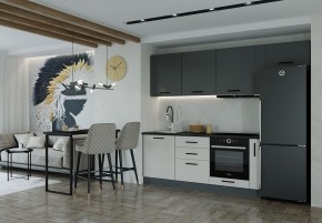 Кухонный гарнитур Лофт 2550 (Стол. 38мм) в Покачах - pokachi.ok-mebel.com | фото