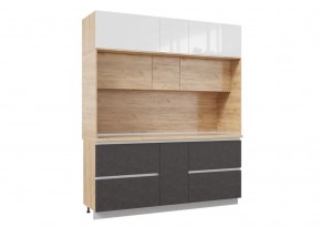 Кухонный гарнитур Лорен (МДФ) в Покачах - pokachi.ok-mebel.com | фото 12