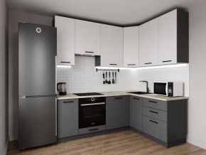 Кухонный гарнитур Меренга 2200*1600 h950 (Стол. 26мм) в Покачах - pokachi.ok-mebel.com | фото