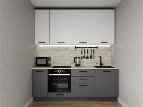Кухонный гарнитур Меренга 2200 h950 (Стол. 26мм) в Покачах - pokachi.ok-mebel.com | фото
