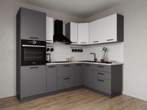 Кухонный гарнитур Меренга 2400*1600 (Стол. 38мм) в Покачах - pokachi.ok-mebel.com | фото