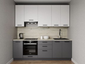 Кухонный гарнитур Меренга 2400 h950 (Стол. 26мм) в Покачах - pokachi.ok-mebel.com | фото