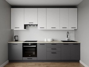Кухонный гарнитур Меренга 3000 h950 (Стол. 38мм) в Покачах - pokachi.ok-mebel.com | фото