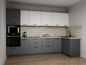 Кухонный гарнитур Меренга 3200*1400 (Стол. 38 мм) в Покачах - pokachi.ok-mebel.com | фото