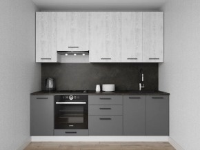 Кухонный гарнитур Санторини 2400 h950 (Стол. 38мм) в Покачах - pokachi.ok-mebel.com | фото
