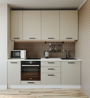 Кухонный гарнитур Шампань 2200 (Стол. 26мм) в Покачах - pokachi.ok-mebel.com | фото