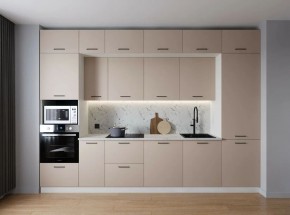 Кухонный гарнитур Шампань 3400 (Стол. 38мм) в Покачах - pokachi.ok-mebel.com | фото