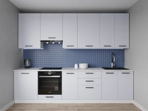 Кухонный гарнитур Смоки 2400 h950 (Стол. 38 мм) в Покачах - pokachi.ok-mebel.com | фото