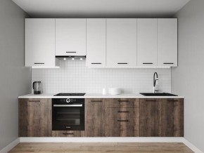 Кухонный гарнитур Старое Дерево 3000 h950 (Стол. 26мм) в Покачах - pokachi.ok-mebel.com | фото