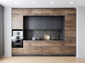 Кухонный гарнитур Трансильвания 3400 (Стол. 38мм) в Покачах - pokachi.ok-mebel.com | фото