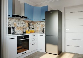 Кухонный гарнитур угловой Капри 2200х1000 (Стол. 38мм) в Покачах - pokachi.ok-mebel.com | фото
